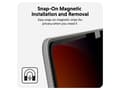 Miniatyrbilde 4 av 5: HYPER HyperShield Magnetic Privacy, 38,1 cm (15"), Laptop, Rammeløst skjermfilter, 3H, Antimikrobiell, Antireflekterende, Privatliv, 28 g
