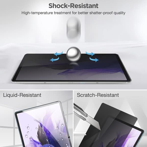 INF Samsung Galaxy Tab Privacy Skärmskydd Samsung Galaxy Tab S9+