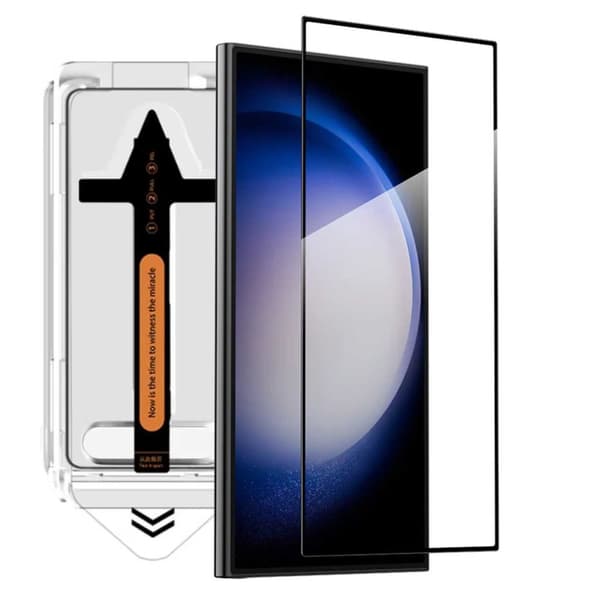 Helppo asentaa Samsung Galaxy S24 Ultra Screen Protector HD karkaistu lasi