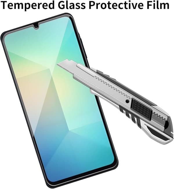 Samsung A06 1-Pakning Skjermbeskytter i Herdet Glass