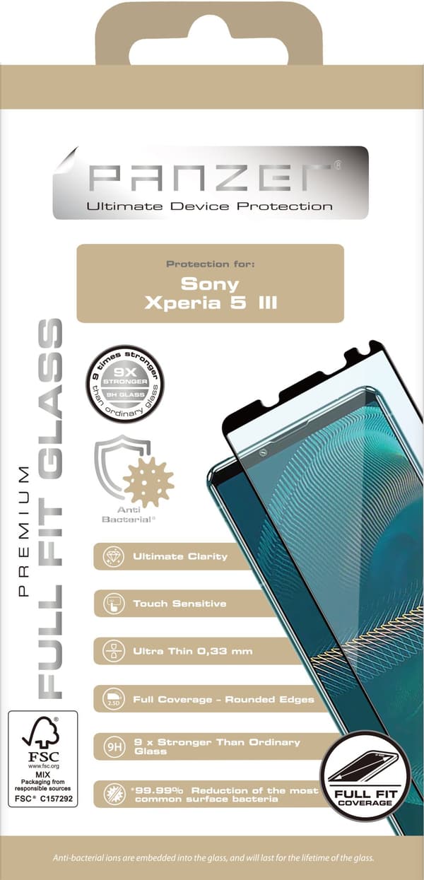 Sony Xperia 5 III Full-Fit Glass Black