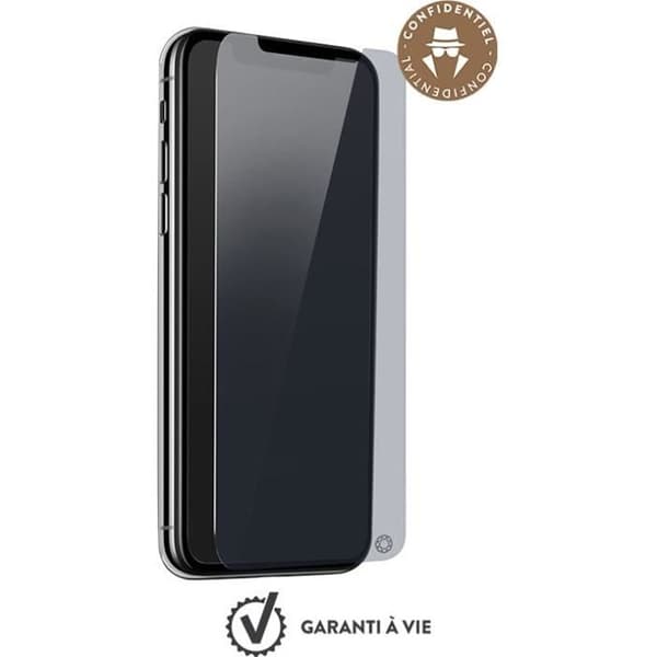 Skärmskydd - Force Glass - iPhone XS Max - Härdat glas - Installationssats - Anti-repa