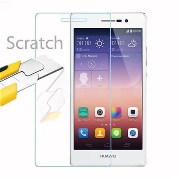 Huawei ASCEND P7 Suojakalvo Karkaistu lasi / Suojalasi näytönsuoja 9H kovuudella ja 3D-kosketusyhteensopivuudella