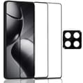 Miniatyrbild 1 av 7: 2-Pack Xiaomi Redmi 14T Skärmskydd & 1-Pack linsskydd - Härdat Glas 9H - Super kvalitet 3D