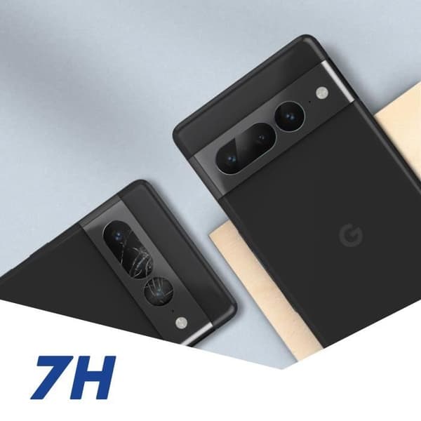 4x kamerafilmer för Google Pixel 7 Pro Hybrid Glass 7H 3mk Transparent