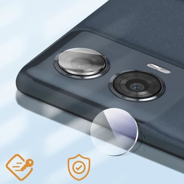 Härdat kameraglas - AVIZAR - Motorola Edge 50 Fusion - 9H hårdhet - Anti-repa - Transparent