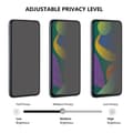 Miniatyrbillede 4 af 4: SKALO Xiaomi 14T Pro Privacy Hærdet Glas Skærmbeskyttelse - Sort