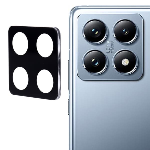 2-PAK SKALO Xiaomi 14T 3D Kameralinse Beskyttelsesglas - Sort