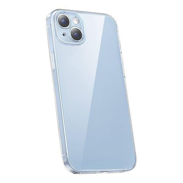 Baseus Crystal Series Cover til iPhone 14 Plus + hærdet glas