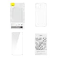 Miniatyrbillede 7 af 10: Baseus Crystal Series Cover til iPhone 14 Plus + hærdet glas