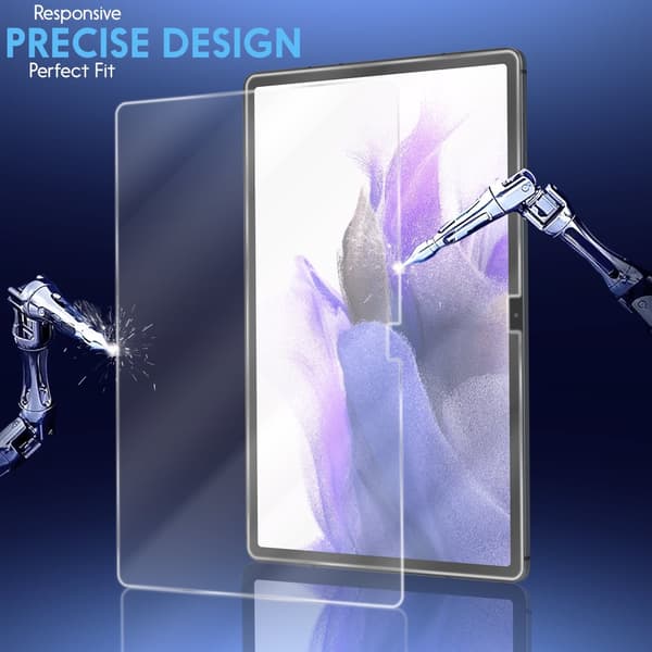 1-Pack Samsung Tab S7 FE Skärmskydd - Härdat Glas 9H - Super kvalitet 3D