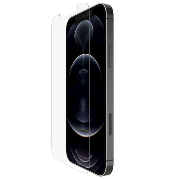 Skärmskydd - BELKIN - iPhone 12/12 Pro - Härdat glas - Antimikrobiell - Syntetisk