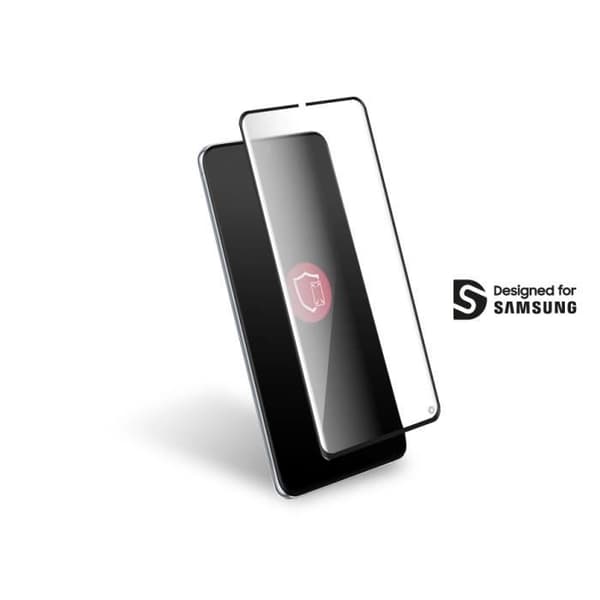 Original 2.5D skärmskydd Livstidsgaranti i organiskt glas för Samsung G S21+ 5G Force Glass