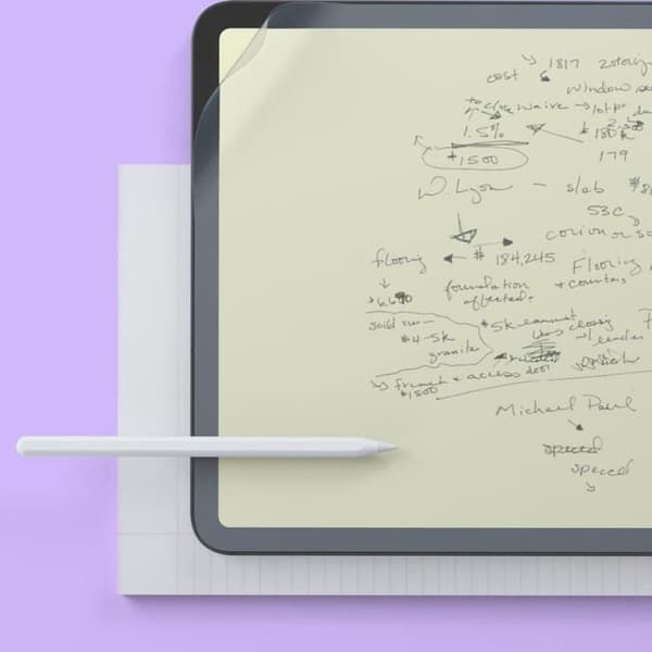 Skärmskydd - Paperlike - iPad Pro 11 - Pappersstruktur - Repbeständighet - Blanda användning