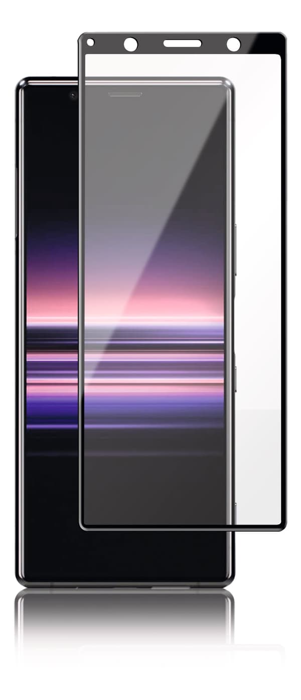 Sony Xperia 5, Curved Glass, black