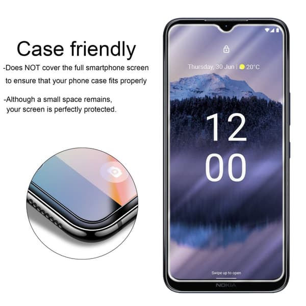 3x Skjermbeskytter Skärmskyddtil til Nokia G11 Plus Herdet Skjermglass
