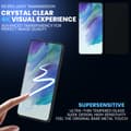 Miniatyrbild 6 av 7: 1-Pack Samsung S21 FE Privacy Skärmskydd - Härdat Glas 9H - Super kvalitet 3D