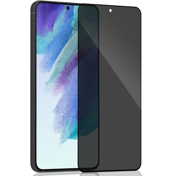 1-Pack Samsung S21 FE Privacy Skärmskydd - Härdat Glas 9H - Super kvalitet 3D