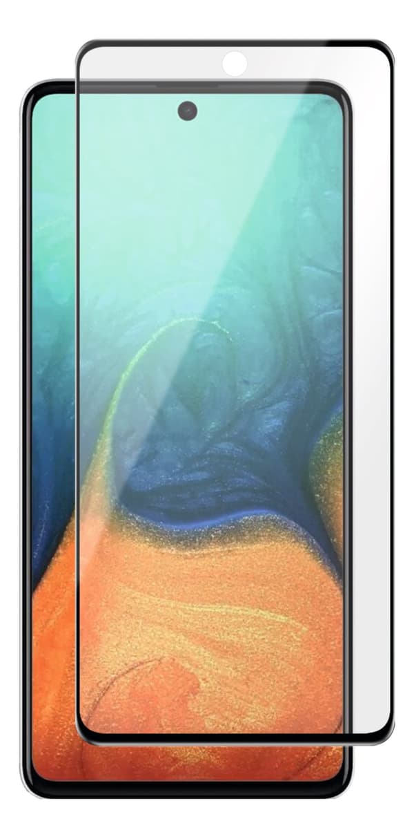 Samsung Galaxy Note 10 Lite/A71, Full-Fit Glass, black