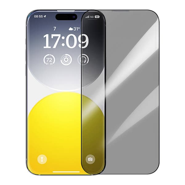 Privatlivsbeskyttelse Hærdet glas Baseus Sapphire iPhone 15 Plus