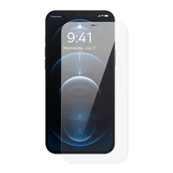 Herdet Glass Baseus 0,4mm Iphone 12 Pro MAX + rengjøringssett