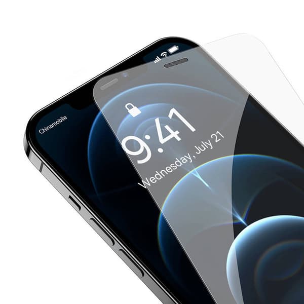 Herdet Glass Baseus 0,4mm Iphone 12 Pro MAX + rengjøringssett