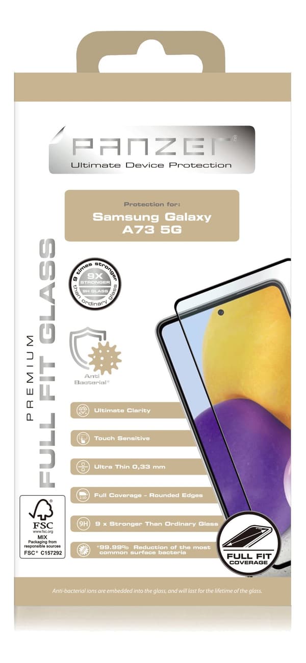 Samsung Galaxy A73 5G Full Fit Glass black