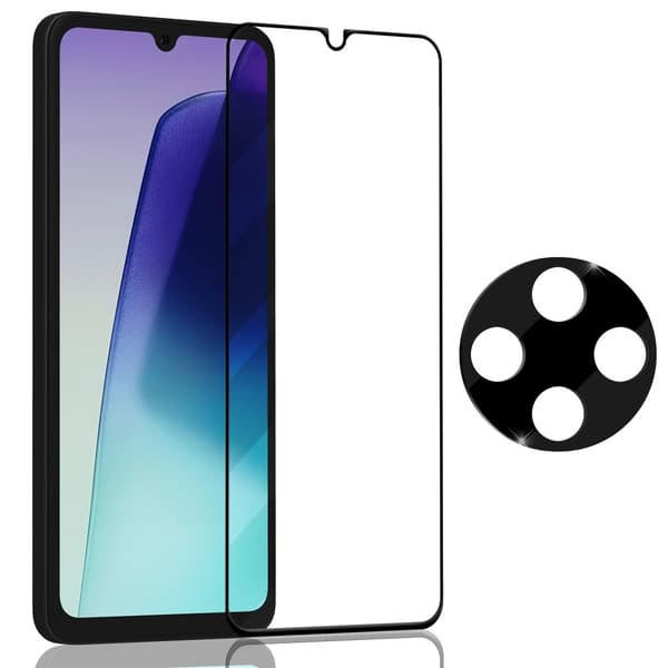1-Pack Xiaomi Redmi 14C Skärmskydd & 1-Pack linsskydd - Härdat Glas 9H - Super kvalitet 3D
