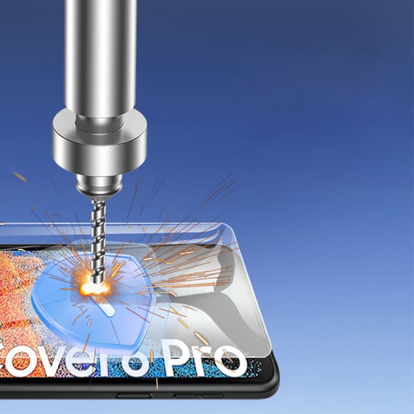 INF Samsung Xcover3 skjermbeskytter i herdet glass (2-pakning) med buede kanter