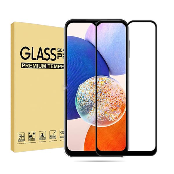 INF 2-pak hærdet glasskærmbeskytter til Samsung Galaxy A15