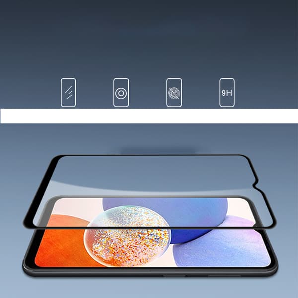 INF 2-pak hærdet glasskærmbeskytter til Samsung Galaxy A15