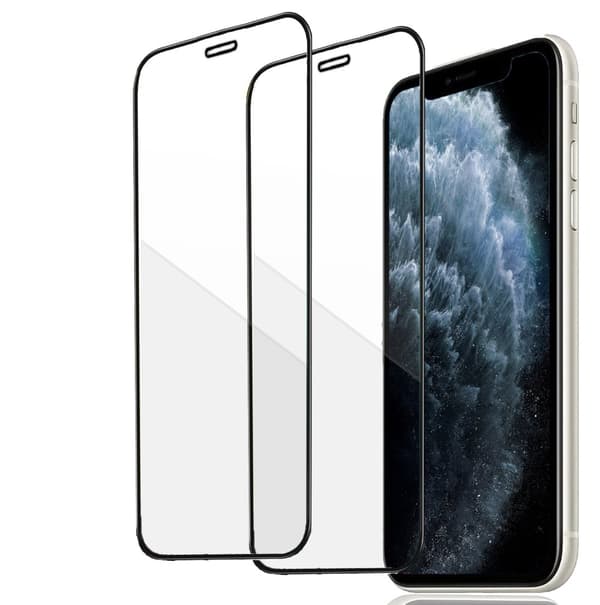 iPhone 11 Pro Skärmskydd 2-Pack - Heltäckande Härdat Glas för Ultimat Stöttålighet och Skydd