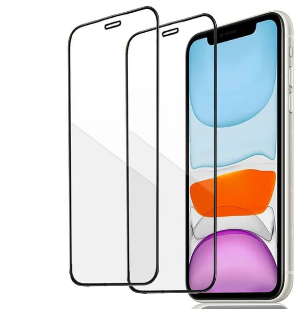 iPhone XR Skärmskydd 2-Pack - Heltäckande Härdat Glas för Ultimat Stöttålighet och Skydd