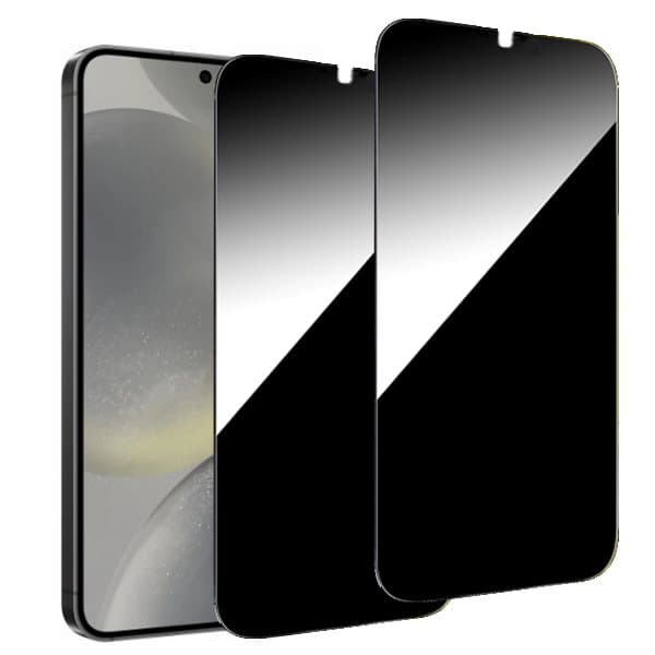 2-Pack Samsung Galaxy S24 Privacy / Sekretessskärmskydd - Härdat Glas, Anti-Spy Privat Skydd