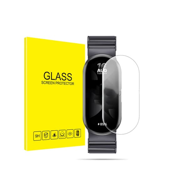 INF 3D-böjt skärmskydd i mjukt material för Xiaomi Mi Band 9 - 2-pack