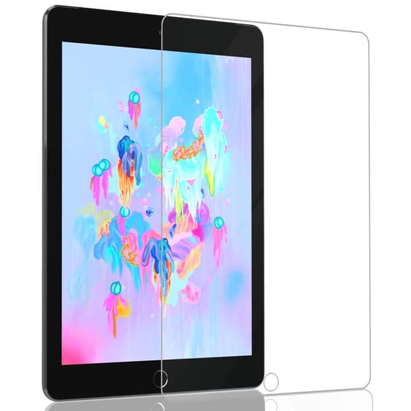 1-Pack Apple Ipad (9.7) 6th Gen Skärmskydd - Härdat Glas 9H - Super kvalitet 3D