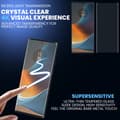 Miniatyrbild 5 av 7: 1-Pack Motorola Edge 50 Fusion Skärmskydd & 1-Pack linsskydd - Härdat Glas 9H - Super kvalitet 3D