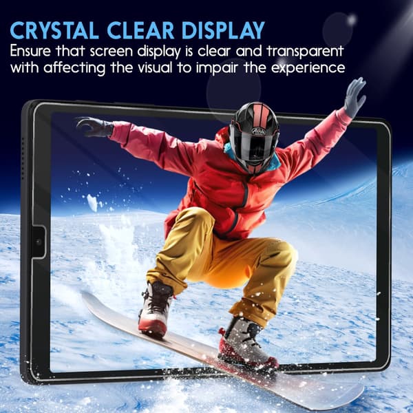 2-Pack Samsung Tab A7 Lite Skärmskydd - Härdat Glas 9H - Super kvalitet 3D