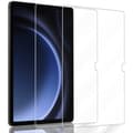 Miniatyrbild 1 av 6: 2-Pack Samsung Tab S9 FE Plus Skärmskydd - Härdat Glas 9H - Super kvalitet 3D