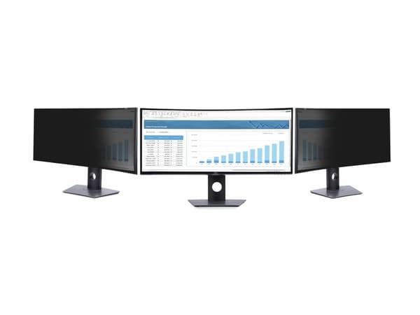 StarTech.com Privacy Screen For Dell P3424WE Curved Ultrawide 21:9 Monitor, Double-Sided Filter Matte/Glossy, Computer Monitor Screen Protector, TAA-