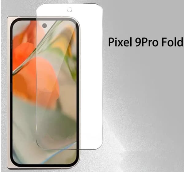 Google Pixel 9 Pro Fold Fram - Härdat Skyddsglas / Skärmskydd