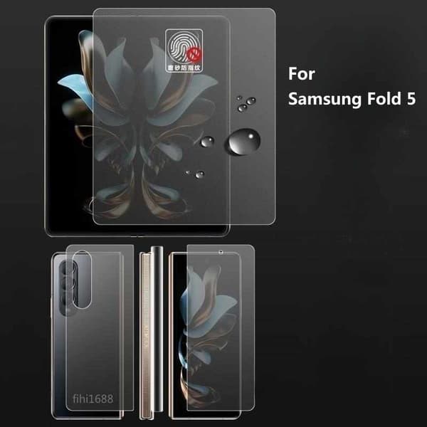 Samsung Galaxy Z Fold 6 - Neljäosainen pehmeä suojakalvo