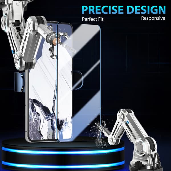 1-Pack Google Pixel 8 Pro Skärmskydd - Härdat Glas 9H - Super kvalitet 3D