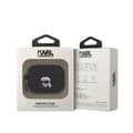 Miniatyrbild 4 av 4: Coque Silicone - Karl Lagerfeld - NFT Karl Head 3D - AirPods Pro 2 - Svart - Avtagbar Klipp