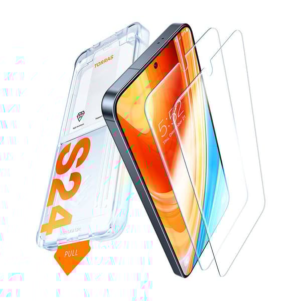 Herdet glass for Samsung S24 Ultra Torras Install Master