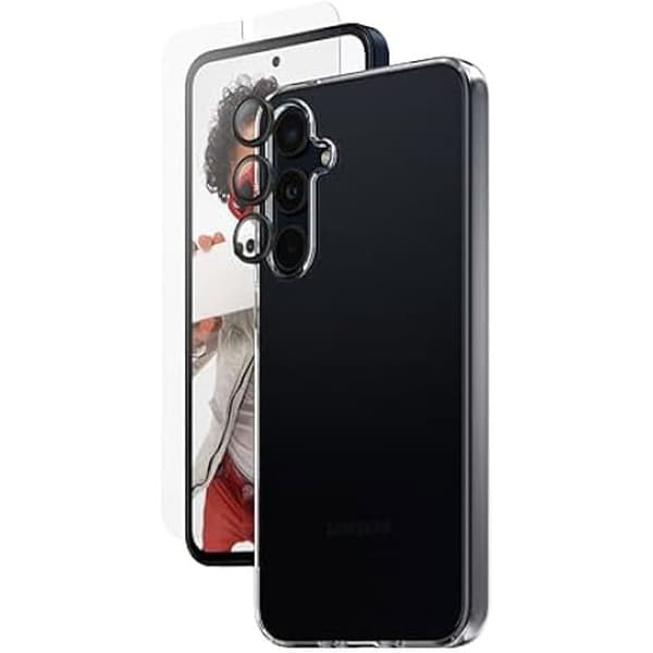 Skärmskydd - PANZERGLASS - Samsung New A34 5G - Härdat glas - Transparent - Anti-repa