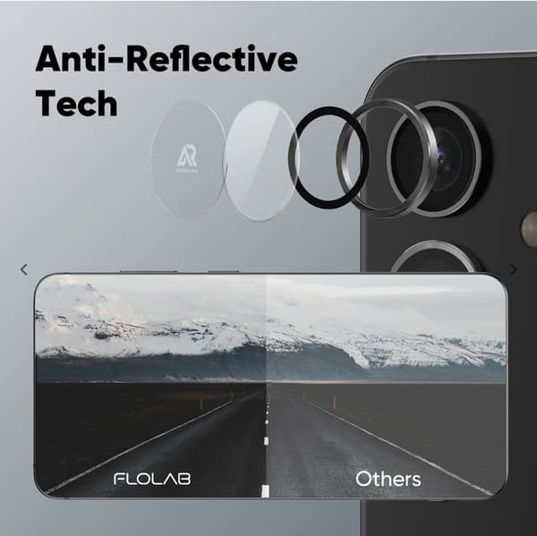 2-Pack Samsung S25 Kameralinsskydd Härdat glas - Svart