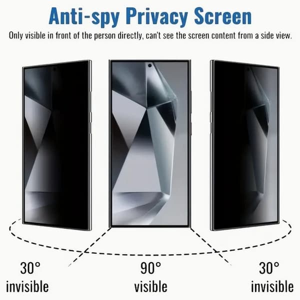 [2-PACK] Samsung Galaxy S25 Ultra  Privacy -näytönsuoja