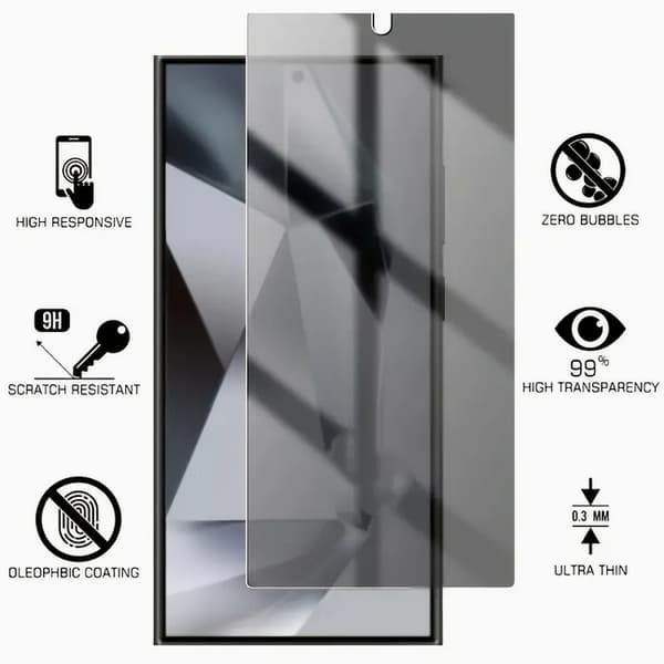 [2-PACK] Samsung Galaxy S25 Ultra  Privacy -näytönsuoja