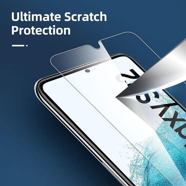 Samsung S23 Skjermbeskytter i Herdet Glass 1-Pakning